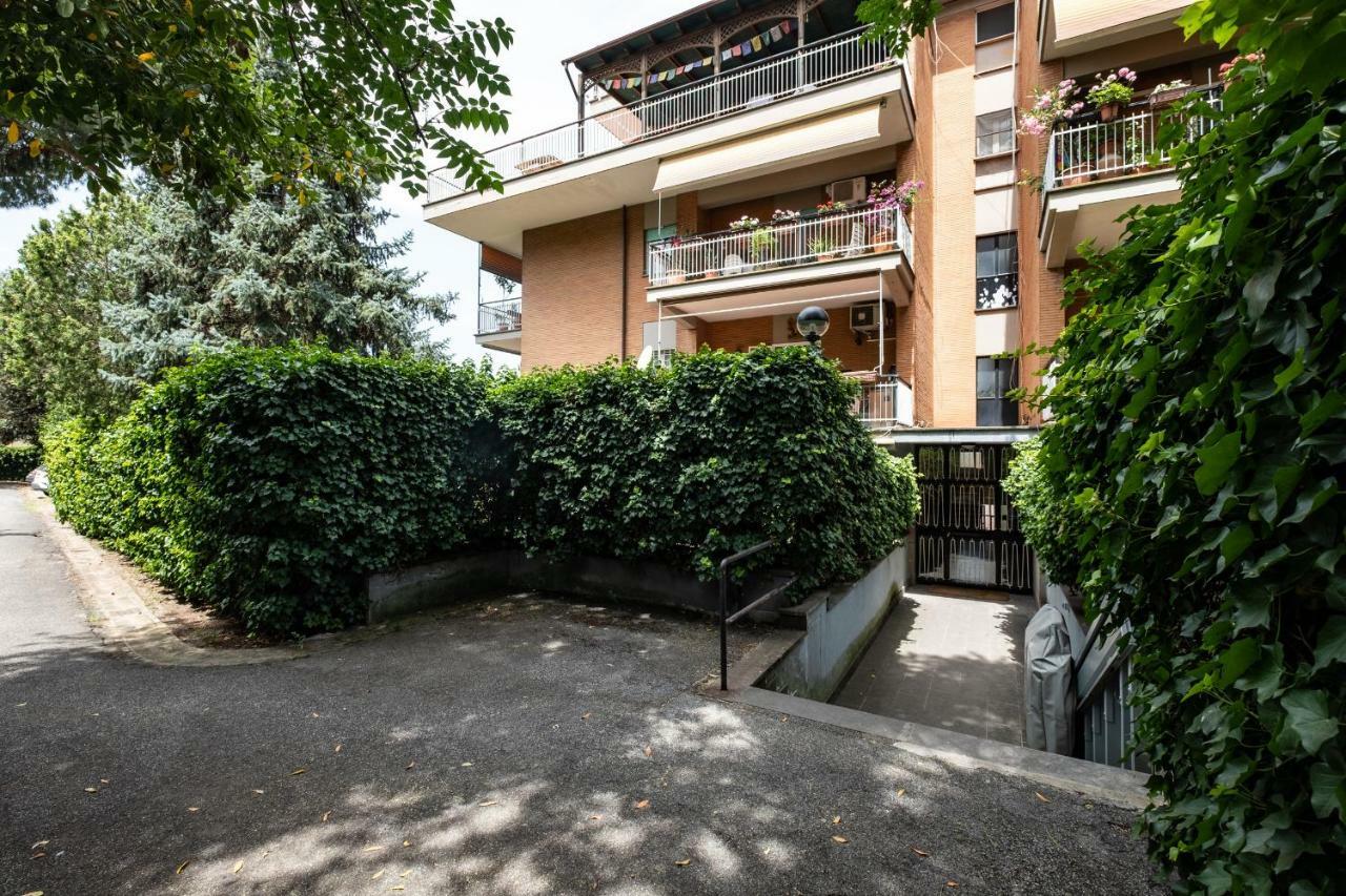 Vatican Quiet Apartment With Garden & Parking Rome Exterior photo